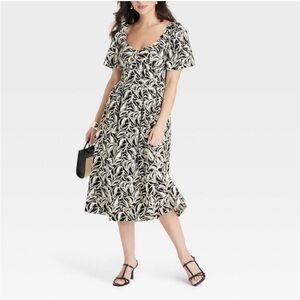 Midi Floral Dress